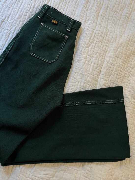 Mann Pants - VINTAGE POLYESTER FLARE PANTS